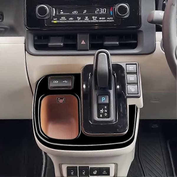 Bil Centerkonsol Vattenkoppshållare Trim Ram Skydd för 2024 RHD Interiörtillbehör, B