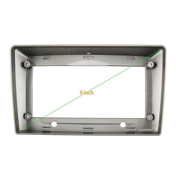 2 Din autoradion fascia Starex/h1 2007-2015 DVD-stereokehyslevysovittimen asennuskojeen asennus