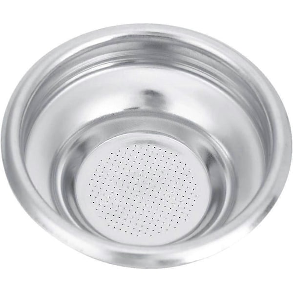 58mm filterkurv, rustfrit stål kaffefilter espressomaskine bundløs