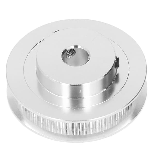 2 Set Synkront Hjul GT2 Aluminiumlegering Timing Remhjul med 2st Längd 200mm Bredd 6mm Rem 8mm Inre Diameter