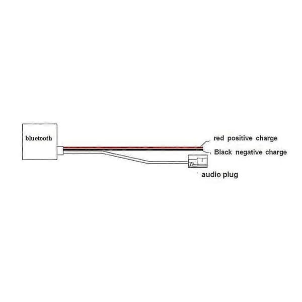 Alpine KCE-236B CDA-9852 CDA9852 Bluetooth-yhteensopiva moduuli audioadapteri