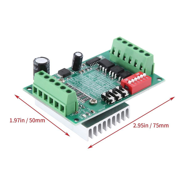 Tb6560 3a Trindemotor Driver 10-trins Strøm Multifunktions Trindemotor Driverkort Enkelt Akse