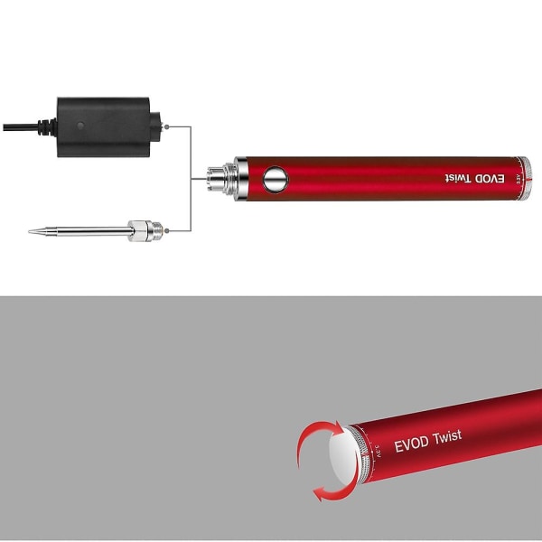 5V 15W Akulla Toimivat Juotosraudat USB-Latauksella Langaton Lataus