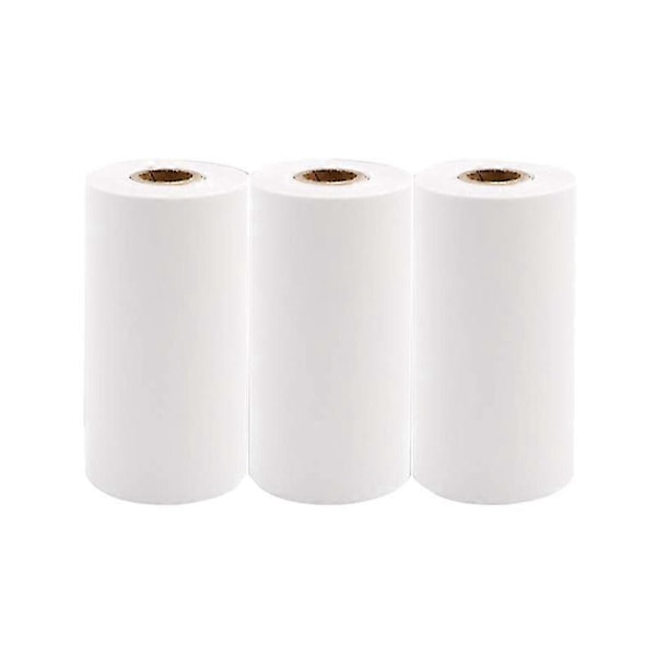 3 Ruller Utskrivbart Termisk Papir 57x30mm Fotopapir For P1 P2 Skriver