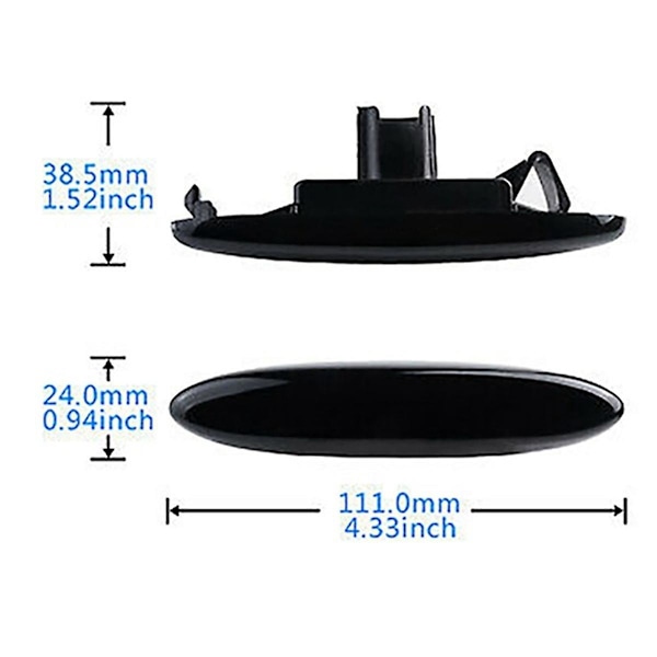 LED-sidemarkerlys for front, blinklys for IS250 som vist 81730-30131
