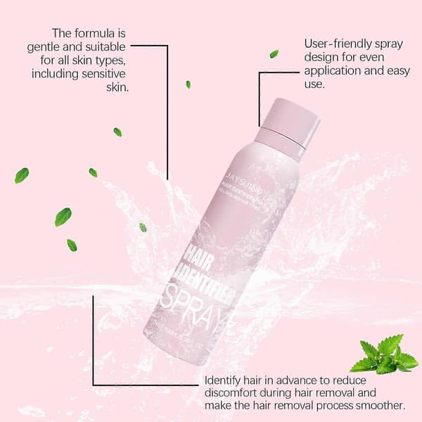 100 ml Håridentifikationsspray til ansigtsbarbering, Håridentifikationsspray til dermaplaning