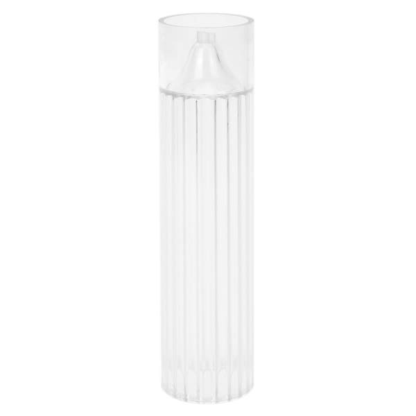 Søjle stearinlysform Cylinder Rib Plast stearinlysforme 6 tommer til stearinlysfremstilling Gør-det-selv håndlavede stearinlys