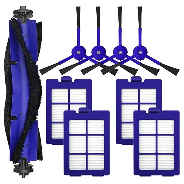 Hovedsidebørste Hepa Filter Moppeklud til Robovac X8 Robot Støvsuger Udskiftning Tilbehør