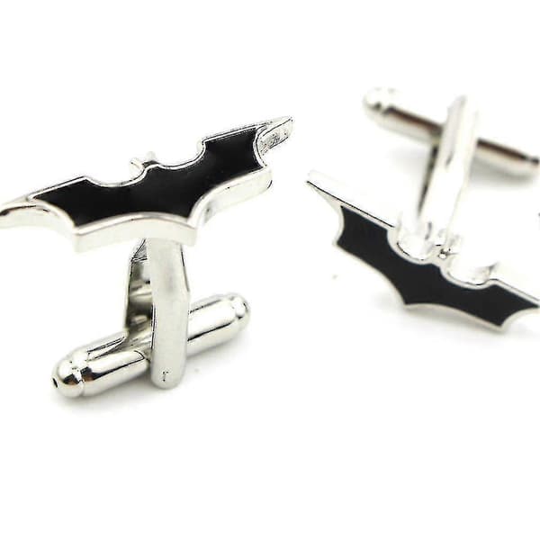 Manschettknappar Fladdermusform Herr Metall Manschettknappar Batman Manschettknappar