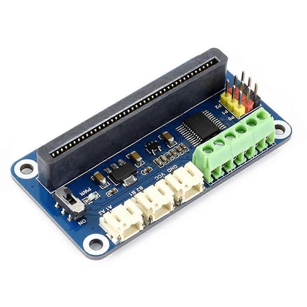 2-kanavainen moottoriohjainlaajennuslevy BBC Microbit Micro-Bit V1.5 V2 -levylle