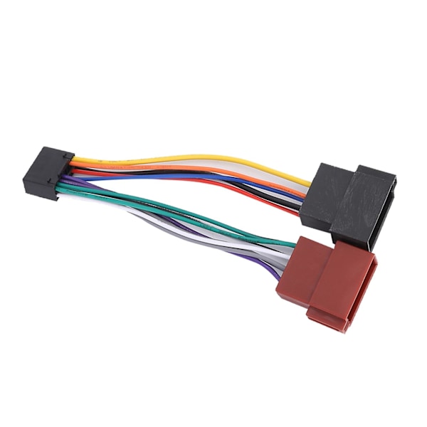 Kenwood NC 16-pin ISO Bus Hunn-kontakt Adapter