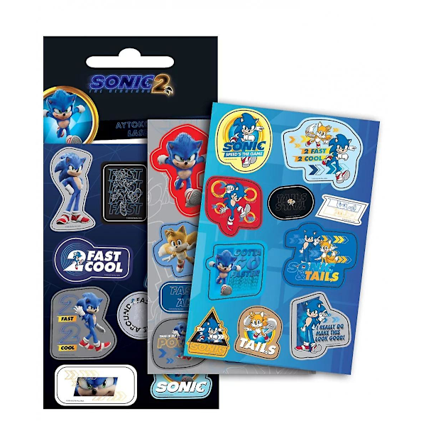 Sonic 2 Sticker Set Stickers 30pcs