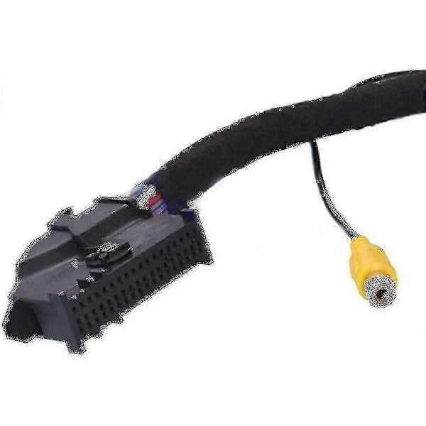 For Ford 54-pins Sync 2 eller Sync 3 med RCA bakkameraadapterkabelsett