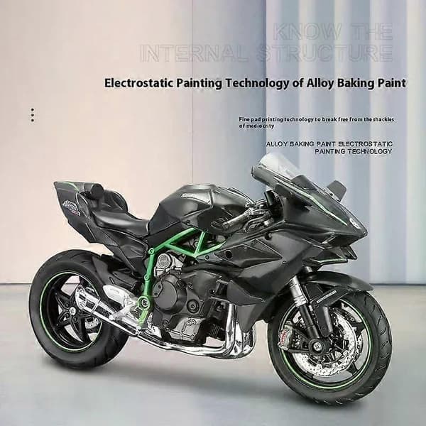 Monterad Motorcykel Ducati Modell Gummidäck Abs Material Barnpresent Monteringspussel Leksak Samlarobjekt Leksakspresent Assembled version C