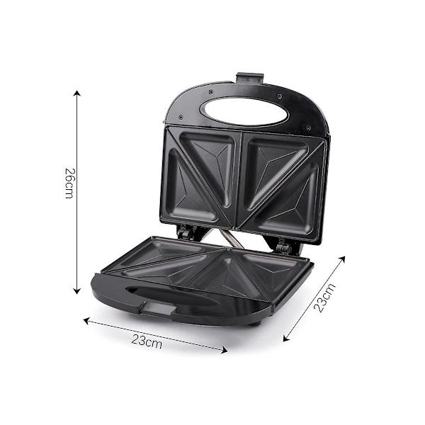Sandwich Maker Grillet Ostesmørbrød Maskin Tunfisk, Europeisk Husholdning Dobbeltsidig Oppvarming Sandwich Maker E