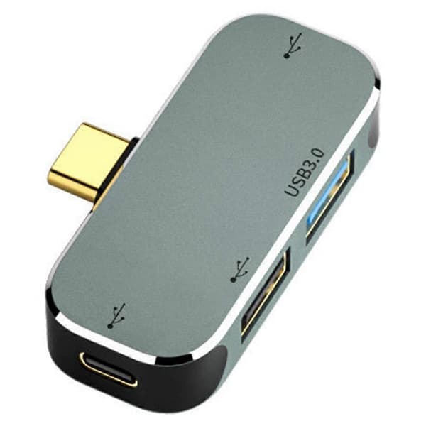 PC Datamaskin Type-C Utvidelseshub 3.55mm Jack PD100W USB3.0/USB2.0/USB3.1 -Kompatibel USB-forlenger Y