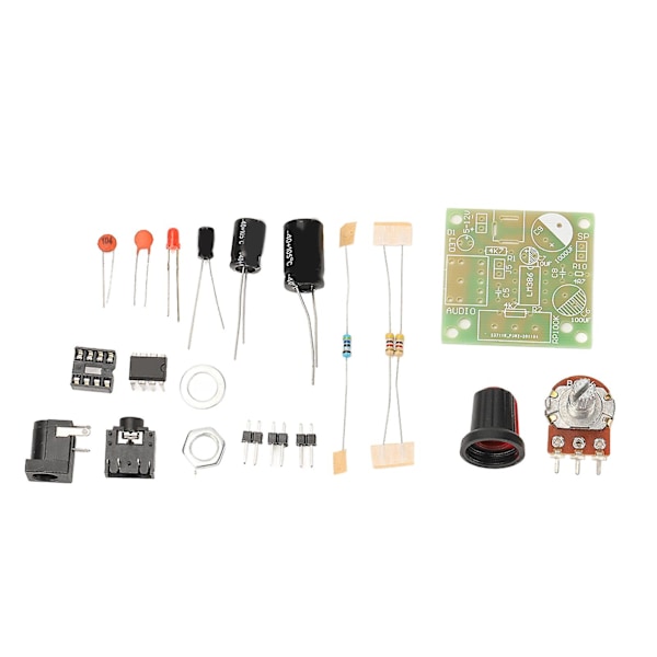 Mini o Forstærker Kit - DIY Modul Board til Smart Elektronik - FR4-A PCB - 3-12V