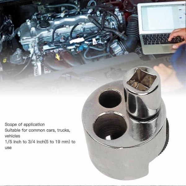 Pinnboltfjernerverktøy 5 til 19 mm Multipurpose Bolt Extractor Mutterdeler for ødelagte bolt Remover Beslaglagte pinner