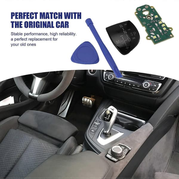 Bil Gear Shift Knob LED Panel Kretskort for F-Chassis 3 4 5 6 7' X6 X5 X4 2013-2019