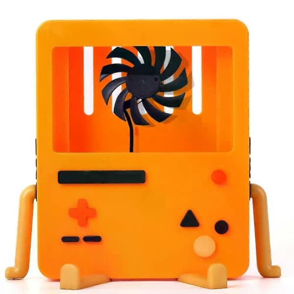 SWITCH BMO STÄLL Söt Tecknad Flerfärgad Silikon Handhållen Spelskärmsstöd Style D
