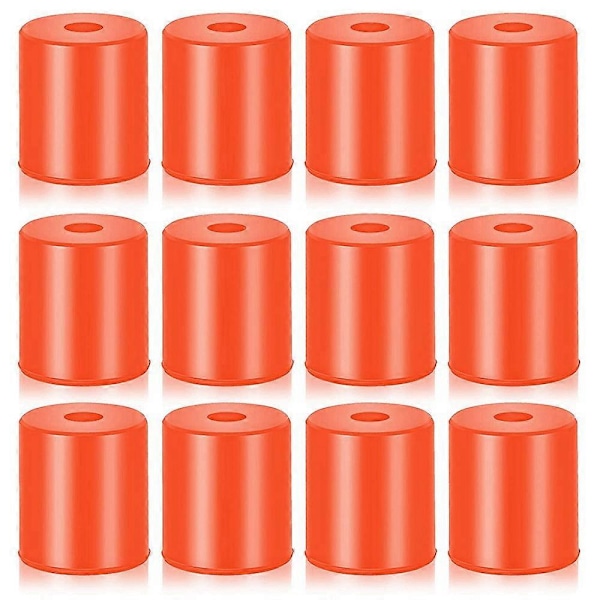 12 st 3D-skrivare Värmebäddsdelar Silikon Nivellering Solid Bäddfäste Värmebeständigt Kompatibelt med CR-10 Ender 3 Connect