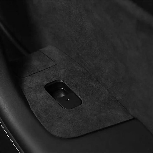 For Model 3 Model Y 2019-2023 Bilvindusheis Bryter Kontrollpanel Knapp Dekor Klistremerke Interiør Lhd Svart