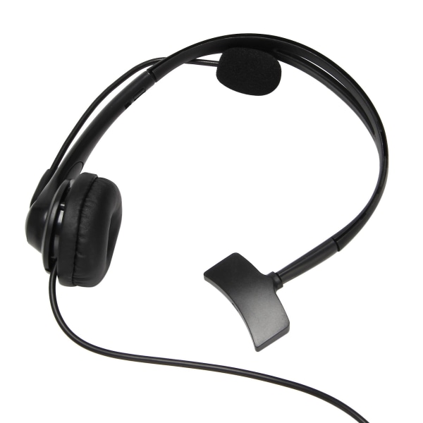 Usb Call Center Headset med støjreducerende mikrofon mono hovedtelefon til pc Hjemmekontor Telefon Servi