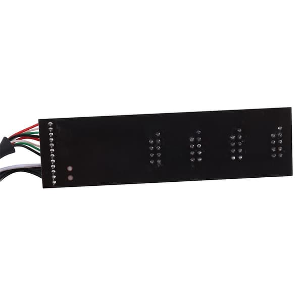 USB 2.0 9-pins Header 1 til 4 Udvidelseshub Splitter Adapter Konverter USB 1 til 4 Han 20cm 9-pins Inte
