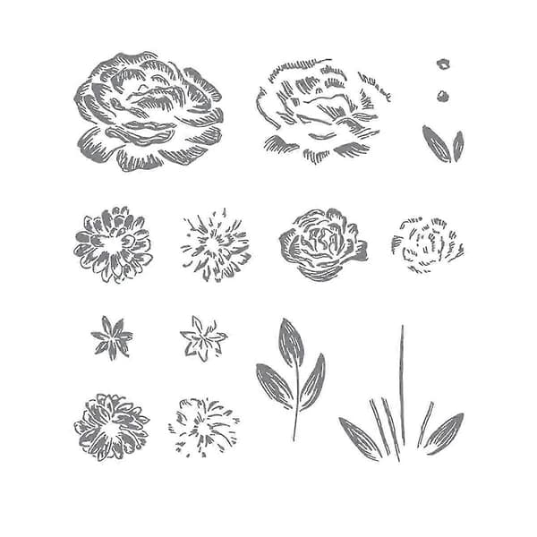 Stempel og Dies til Kortfremstilling, DIY Scrapbooking Kunsthåndværk Stempling Kort Silikone Stempel Dekoration