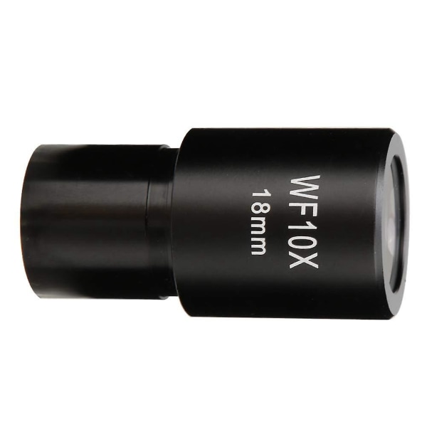 10x mikroskop okular vidvinkel optisk linseadapter felt 18 mm profesjonell okularlinsestand