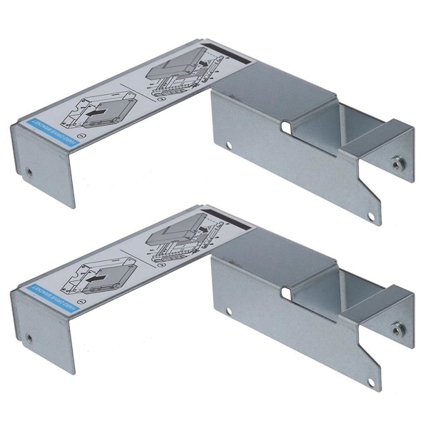 2 stk 2,5 tommers til 3,5 tommers Caddy-adapter for 9w8c4 Y004g F238f / G302d / X968d / SATA-brett