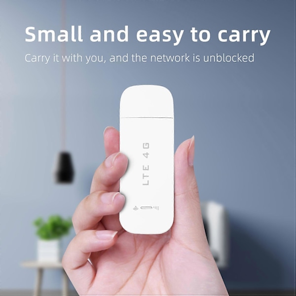 Lte Simkort Data USB Router 3G/4G Wifi Router Trådløs USB Auto Modem 4G Wifi Stick Mobil Hots