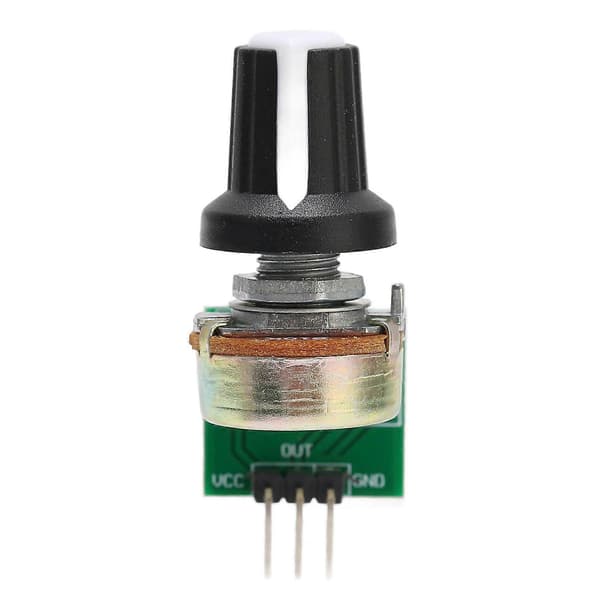 10K Potentiometer Modul Justerbar Modstand Enkelt Omdrejning Rotary Modul Analog Output 0?5V