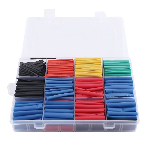 850pcs Heat Shrink Matching Tube 2:1 Heat Shrink Tube Heat Shrink Tube Various Combinations