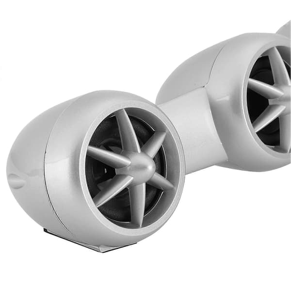 SADA D-219 Individuell Flygplanstyp Bluetooth Multimedia Mobiltelefon PC Subwoofer Högtalare (Silver) YEMMA