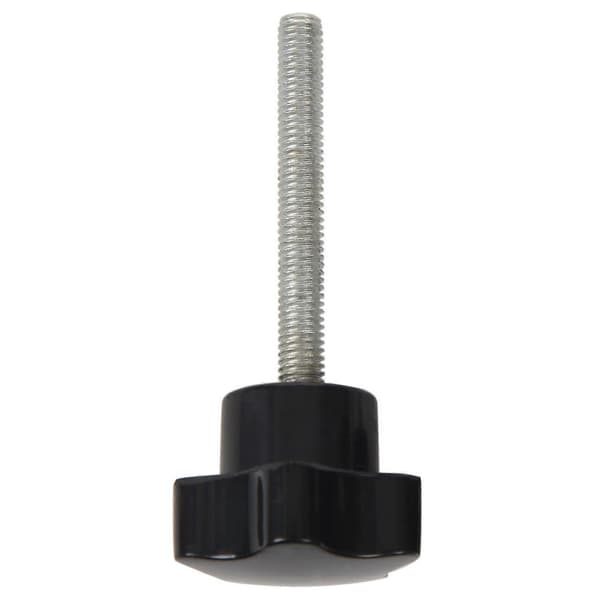 6 st M6 X 50 mm Låsande Stjärnformad Plast Huvud Hanknappgrepp