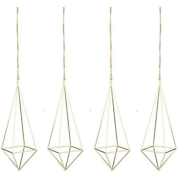 4-pack luftväxt hängande hållare himmeli dekor geometrisk planterare