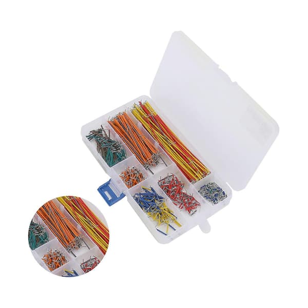 560 stk. Jumper Wire U-formede Farve Breadboard Linjer Printkort Pin Udvidelsestilbehør