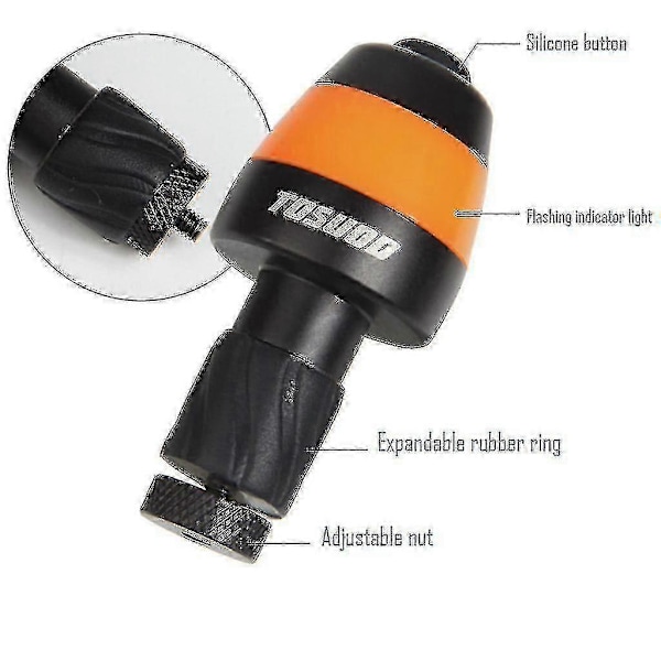 Wing Lights Faste LED Blinklys & Posisjonslys for Sykler