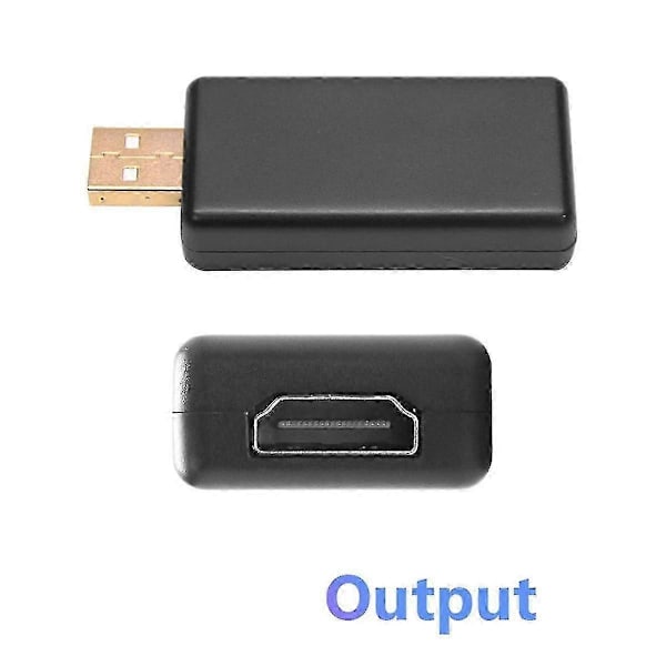 USB till CVBS RCA Videoutgång Adapter Box Gränssnitt Anslut till Monitor Display Enhet för Android Radio Multimedia(A)-Bra