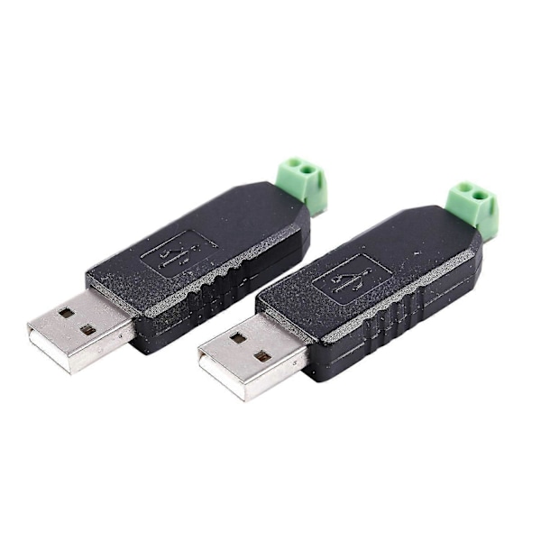 2x Pc Usb Til Rs485 -485 Interface Konverter Seriel Adapter Kompatibel + Plc