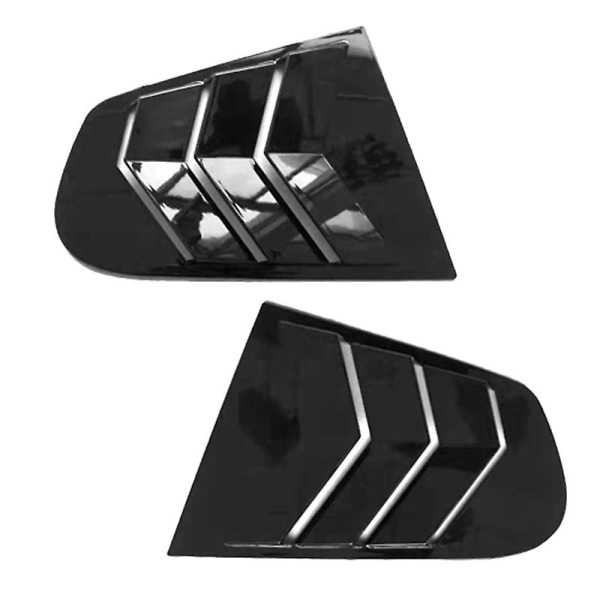 Bil sidevindusventil Scoop Cover Vent Carbon Surface Style Spoiler Dekorativ for 2009-2018