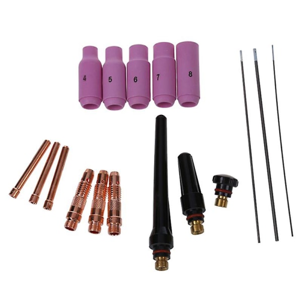 17pcs Tig Welding Wp-17/18/26 Accessories Kit