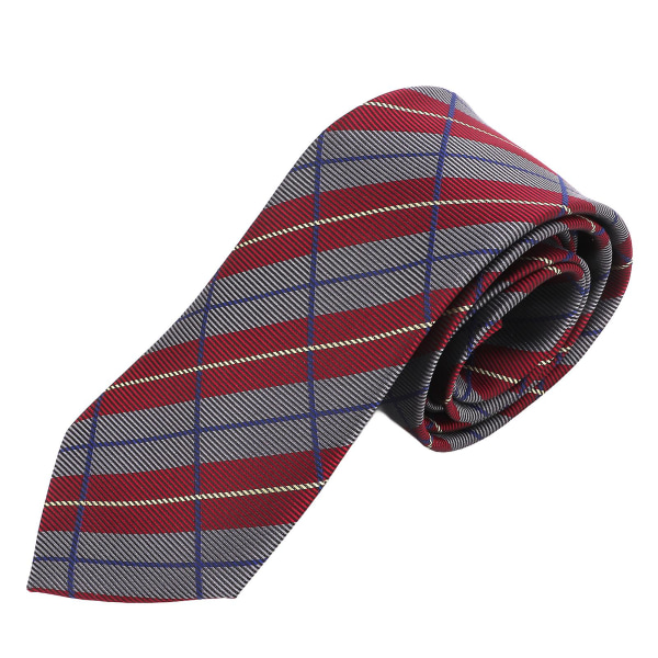 Slips til mænd 146 cm lange 8 cm brede klassiske design britisk gitter herre slips til tøj tilbehør Gaver