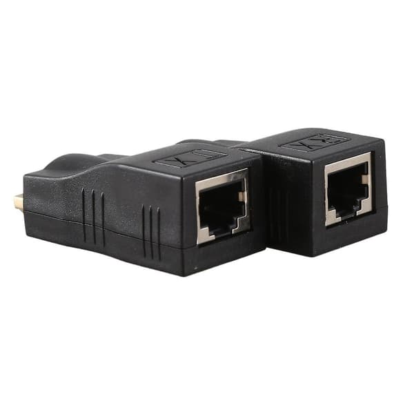 4K 3D HDMI-kompatibel 1.4 30M Extender til RJ45 Over Cat 5e/6 Netværk LAN Ethernet Adapter