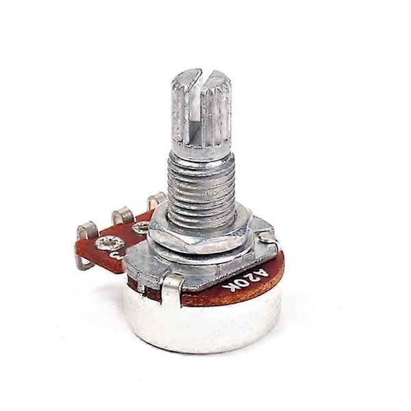10 st Guitar Bass Volym Tonkontroll Pot Potentiometer Switch A20K