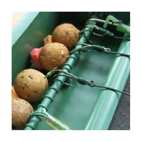 34,5 cm Karpfiske Rigg Tackle Box Fiske Rigg Förvaringslådor Case Behållare Fiske Linje Hook Utrustning