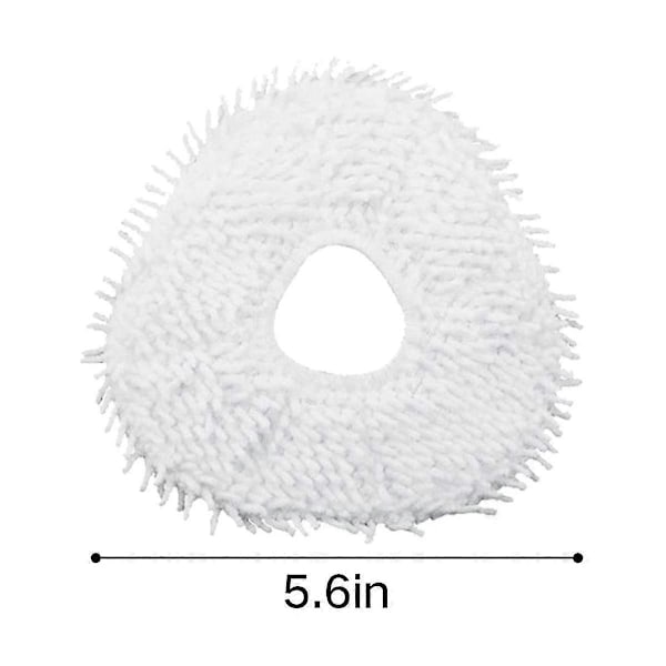 16 stk. moppeklude til Narwal T10 robotstøvsuger tilbehørsdele mikrofiber mopper