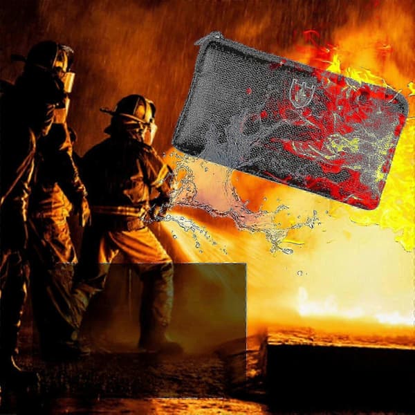 Brannsikker pose for penger og kontantpung
