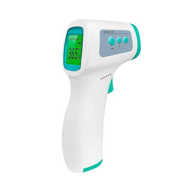 Panntermometer, Raopuzi Pannmedicinsk Termometer med LCD-Skärm, Kontaktlös Termometer för Spädbarn Barn Vuxen Infraröd Termometer